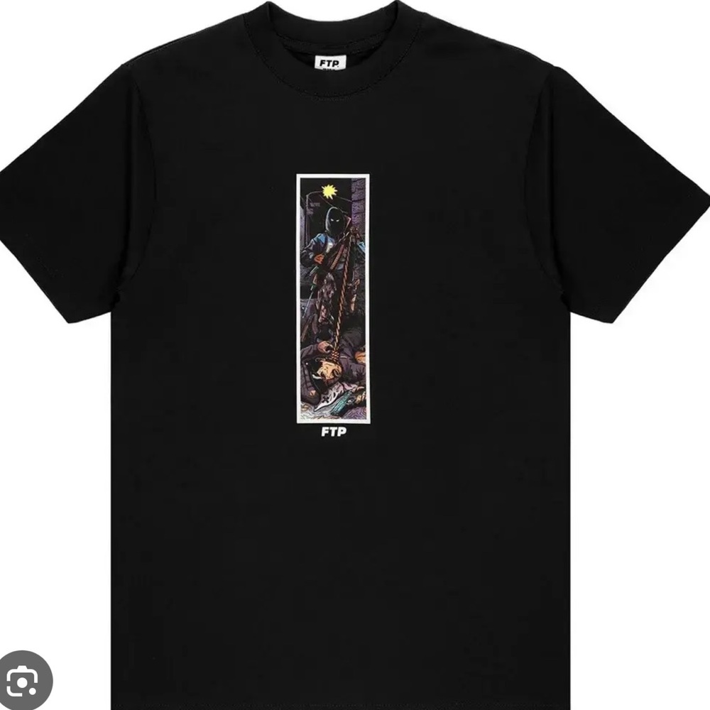 FTP Black Alleyway Graphic Tee